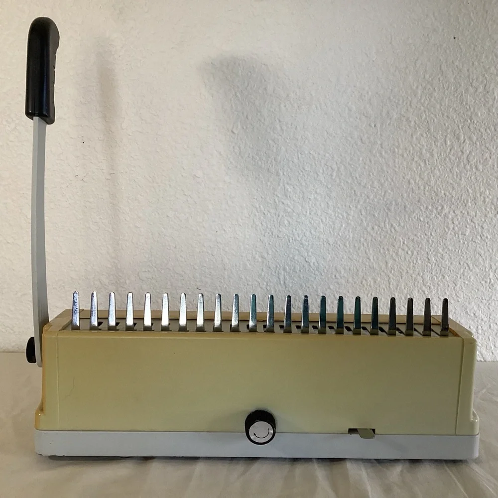 Offi-Bind Comb Punch and Binder Used Working